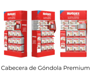 Cabecera de Góndola Huggies FINAL FYL
